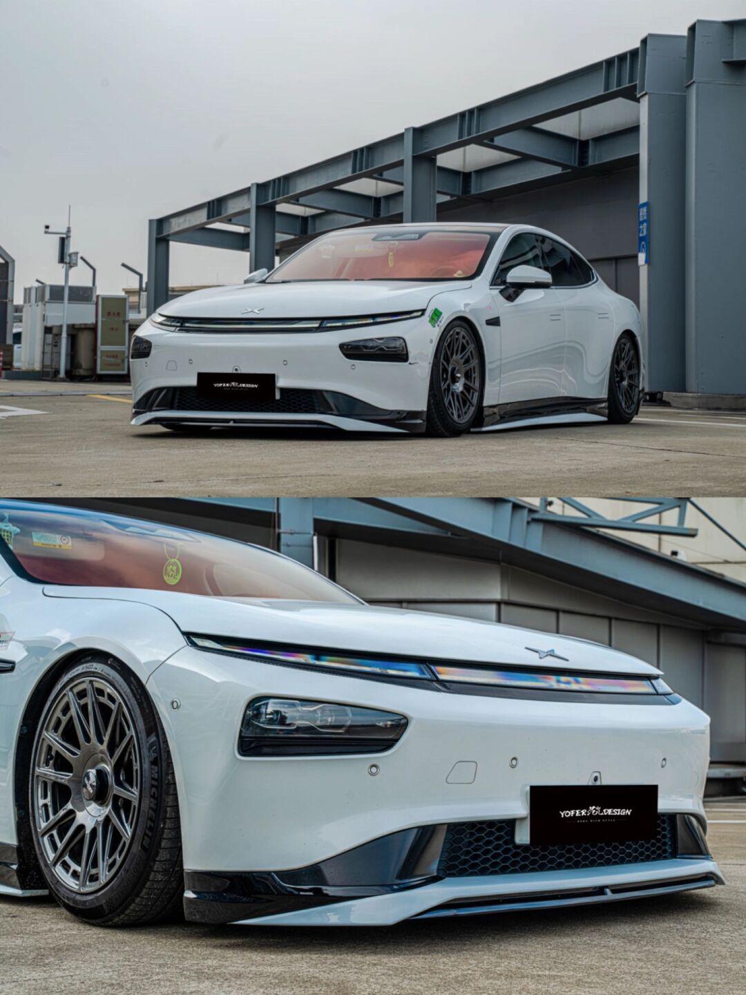 姿态小鹏p7 | yofer运动小包围改装案例