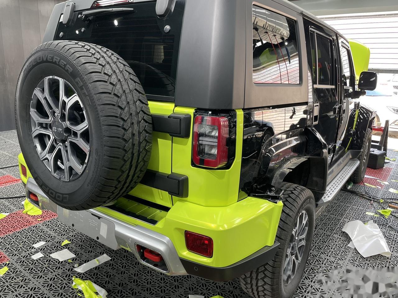 bj40荧光绿_北京bj40社区_易车社区