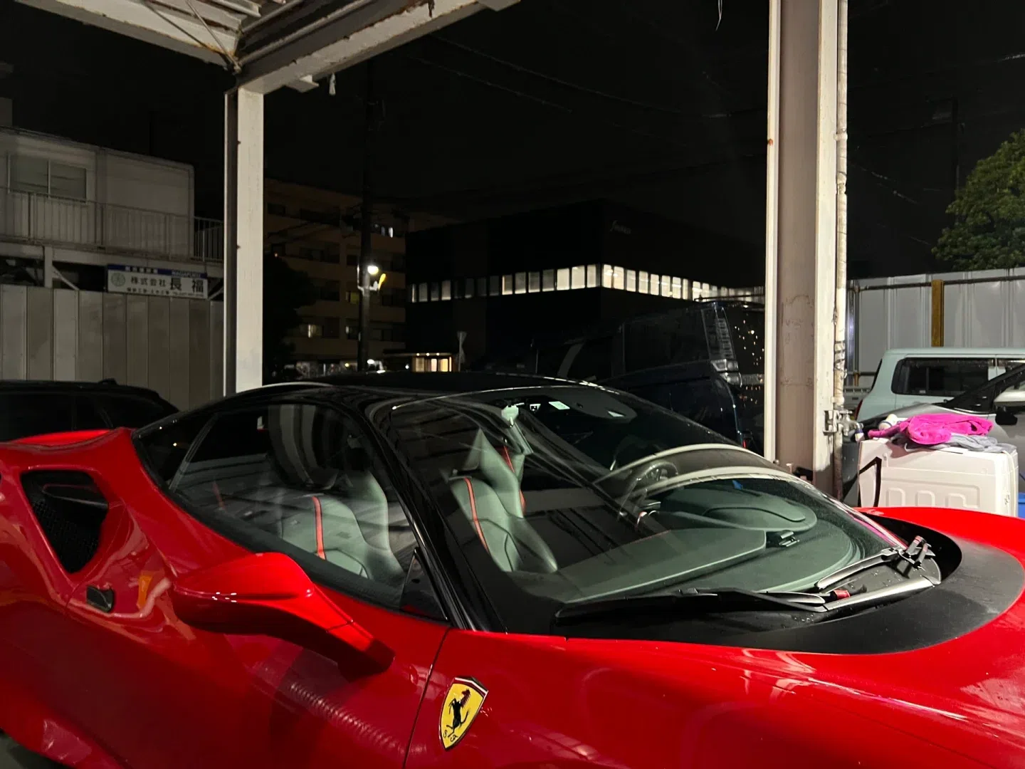 日本车衣 法拉利f8全车透明车衣