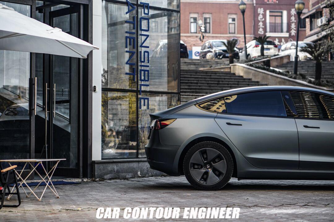 特斯拉Model3_超亚灰蓝_Model 3社区_易车社区