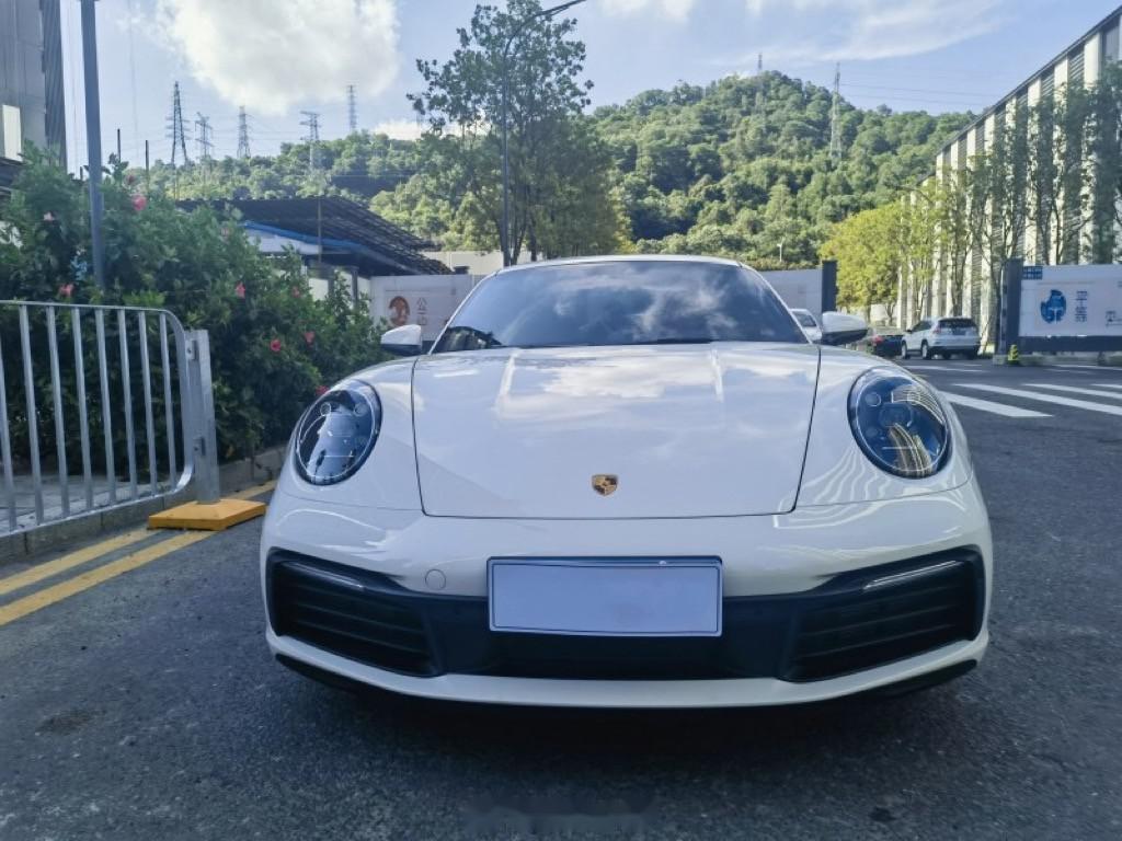 911 carrera 白外/石墨蓝 2021年6月上牌,仅行驶6500_保时捷911社区