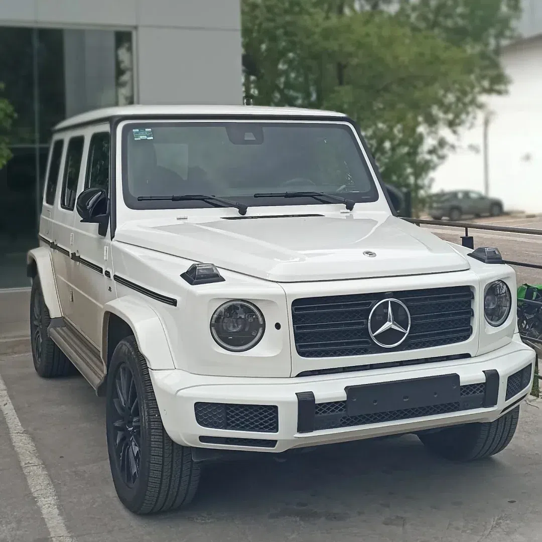 7730万 白色奔驰g500到店