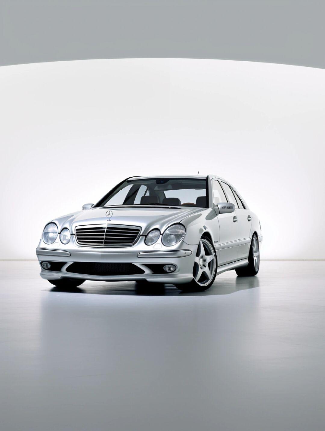 这样的工业金属风奔驰e55 amg也泰酷辣!