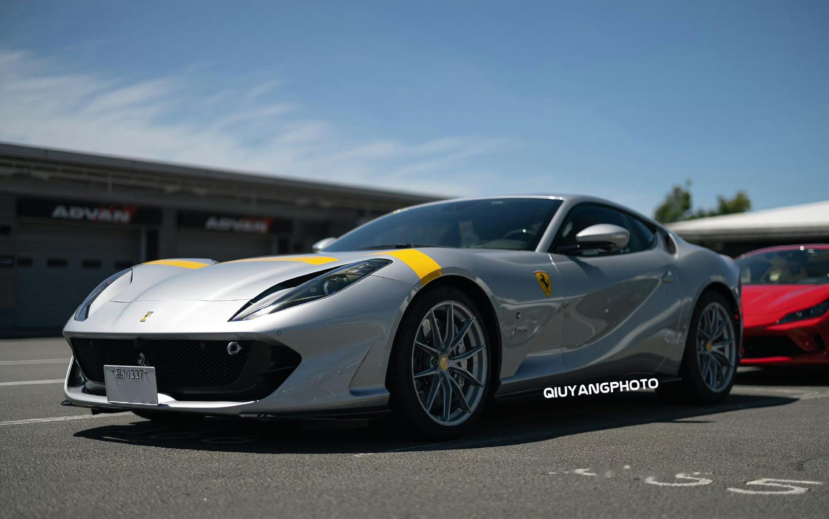 ferrari 812 superfast 富士赛道法拉利嘉年华围场中很特别的一
