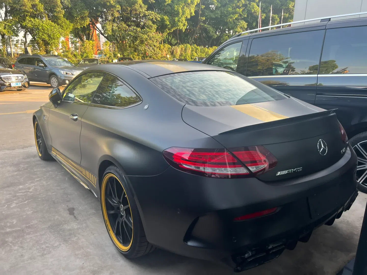 奔驰amg c63 轿跑特别版 最后的v8