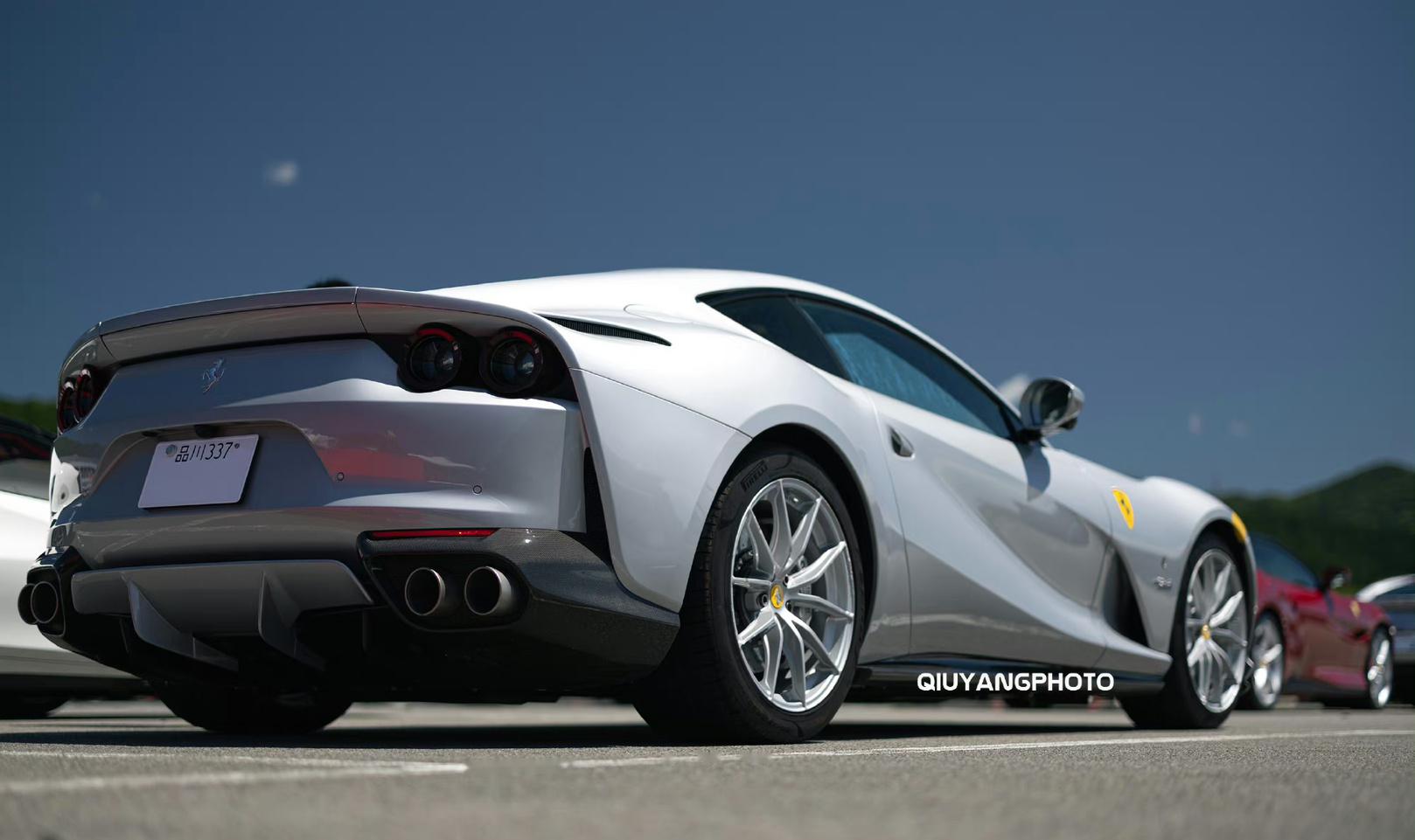 ferrari 812 superfast 富士赛道法拉利嘉年华围场中很特别的一