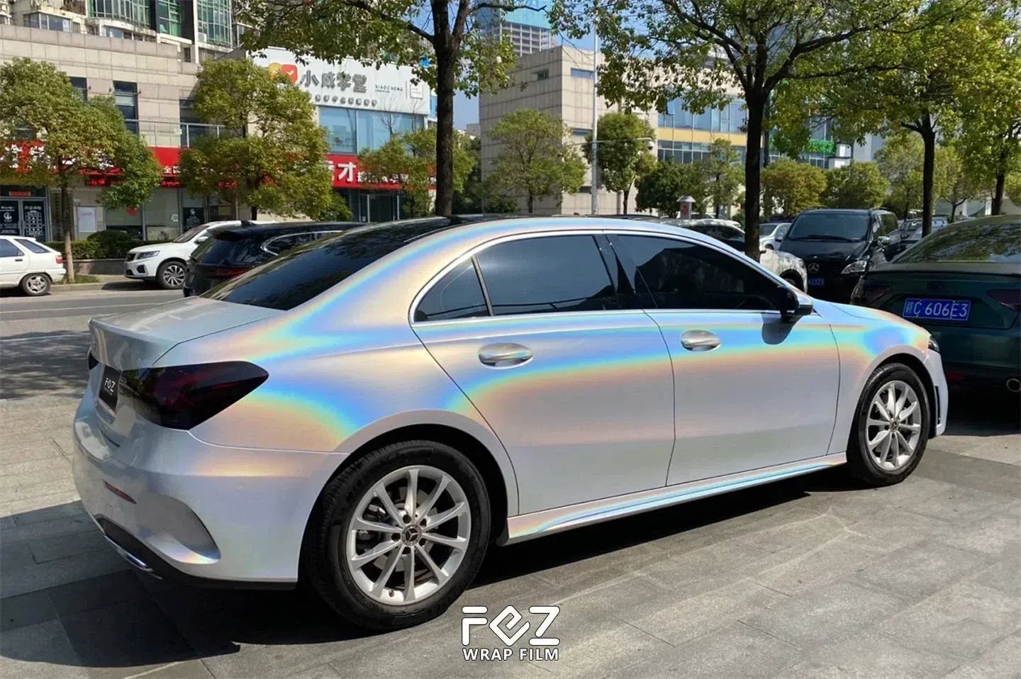 七彩镭射白 一款可以随时看到彩虹的颜色96