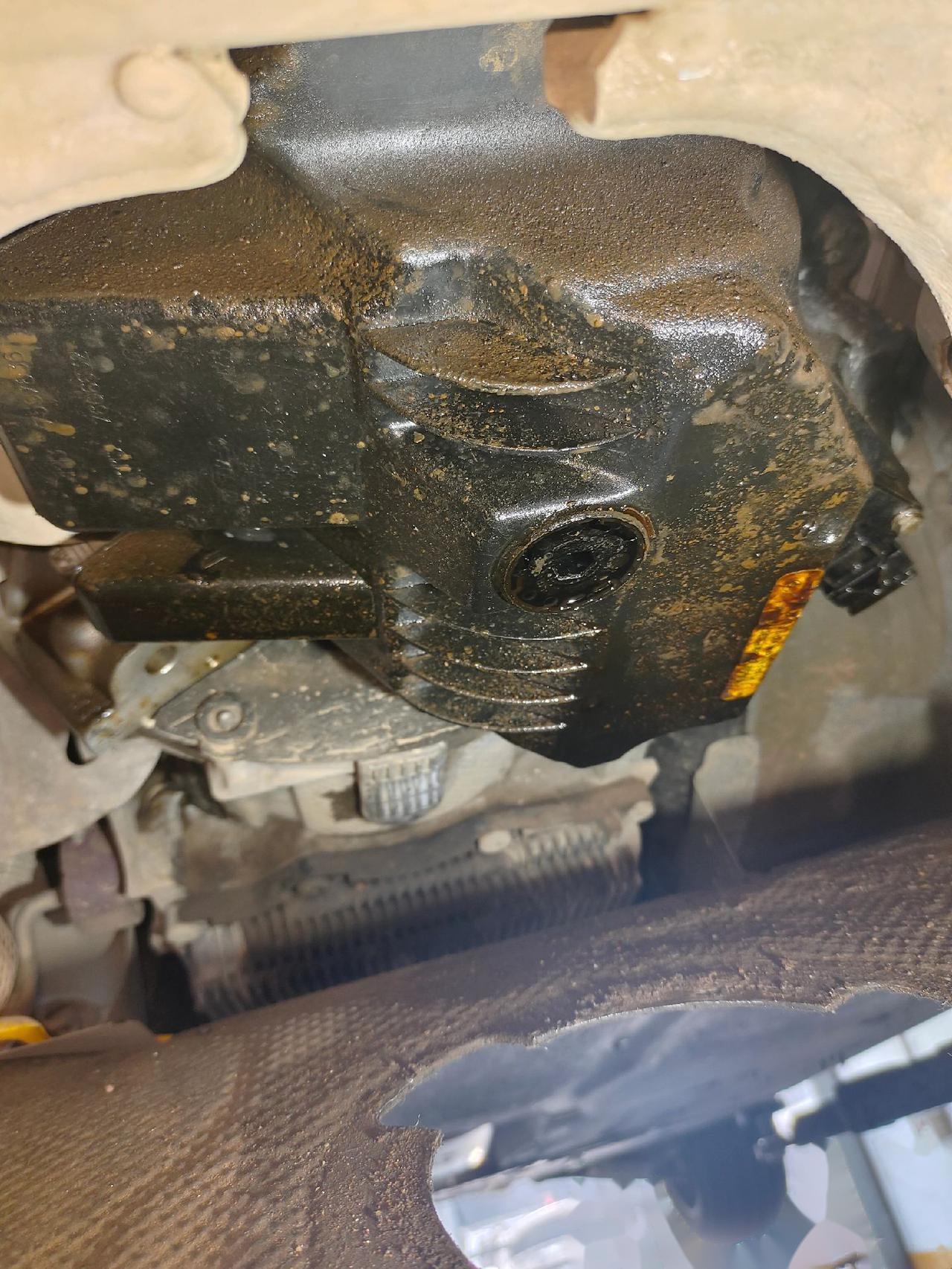 更换波箱油 波箱油滤芯 发动机油底壳漏油 _宝马5系社区_易车社区