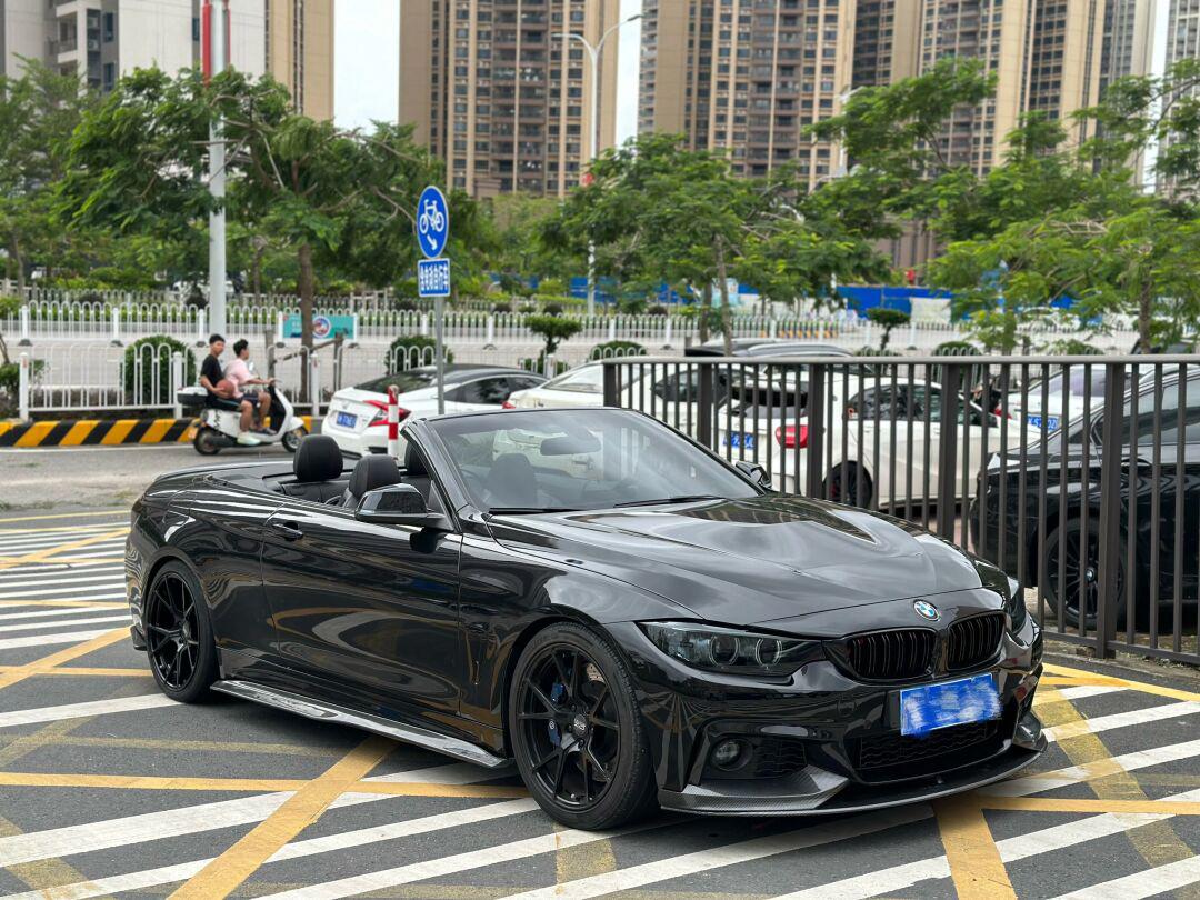 最新拿下 2015年宝马428i 敞篷小超跑 车主重金升级 m4套件 机盖轮毂