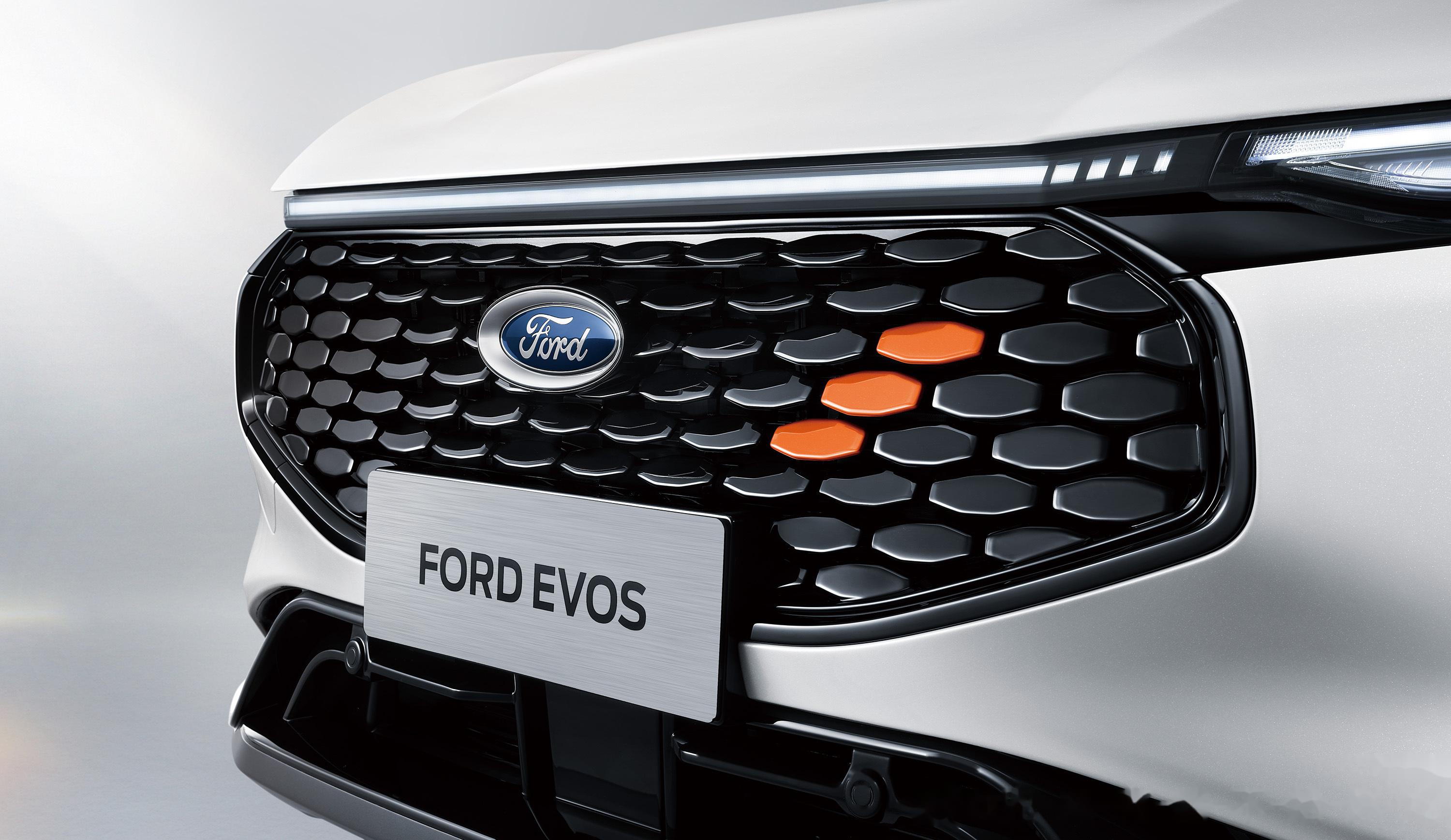 福特evos创智而行,探索未知精彩 evos的外观设计可以说是非常震撼和