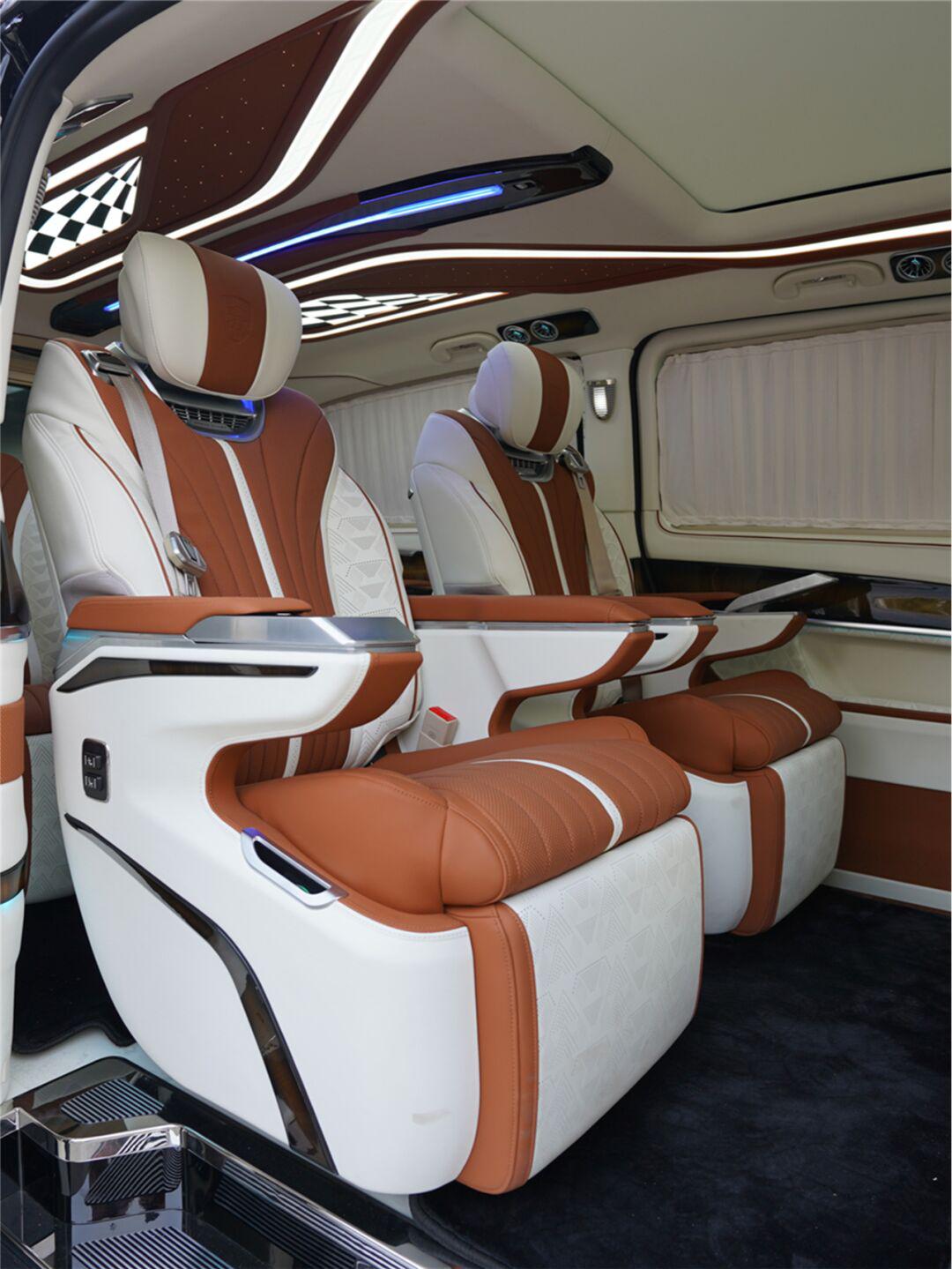 运动霸气,内饰精致优雅 | 虏曼v级男爵款_奔驰v级社区_易车社区