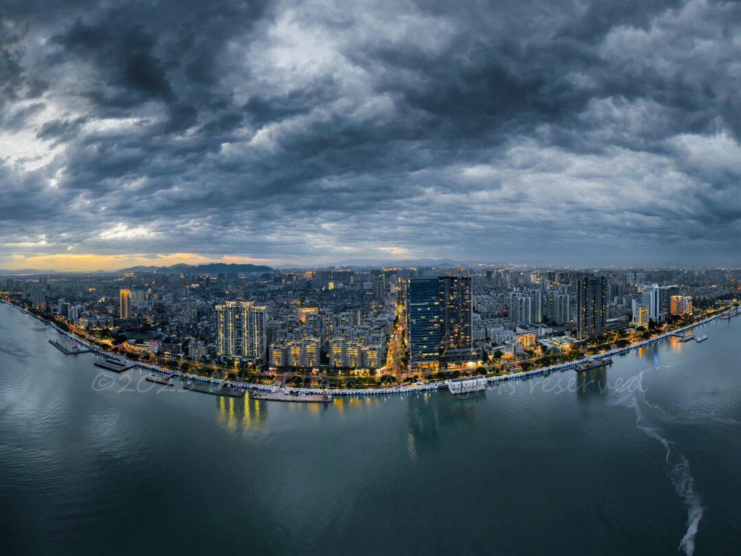 汕头内海湾|来自超强台风末日般的压迫感