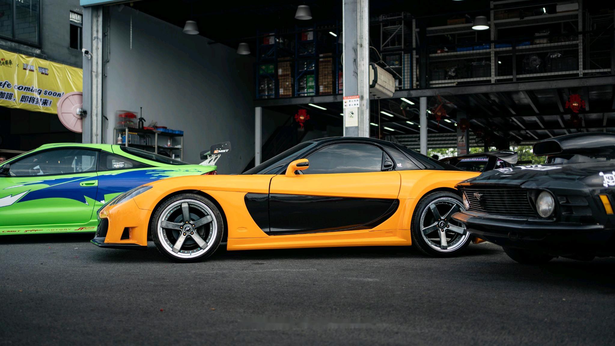 hans mazda rx7 veilside 套件