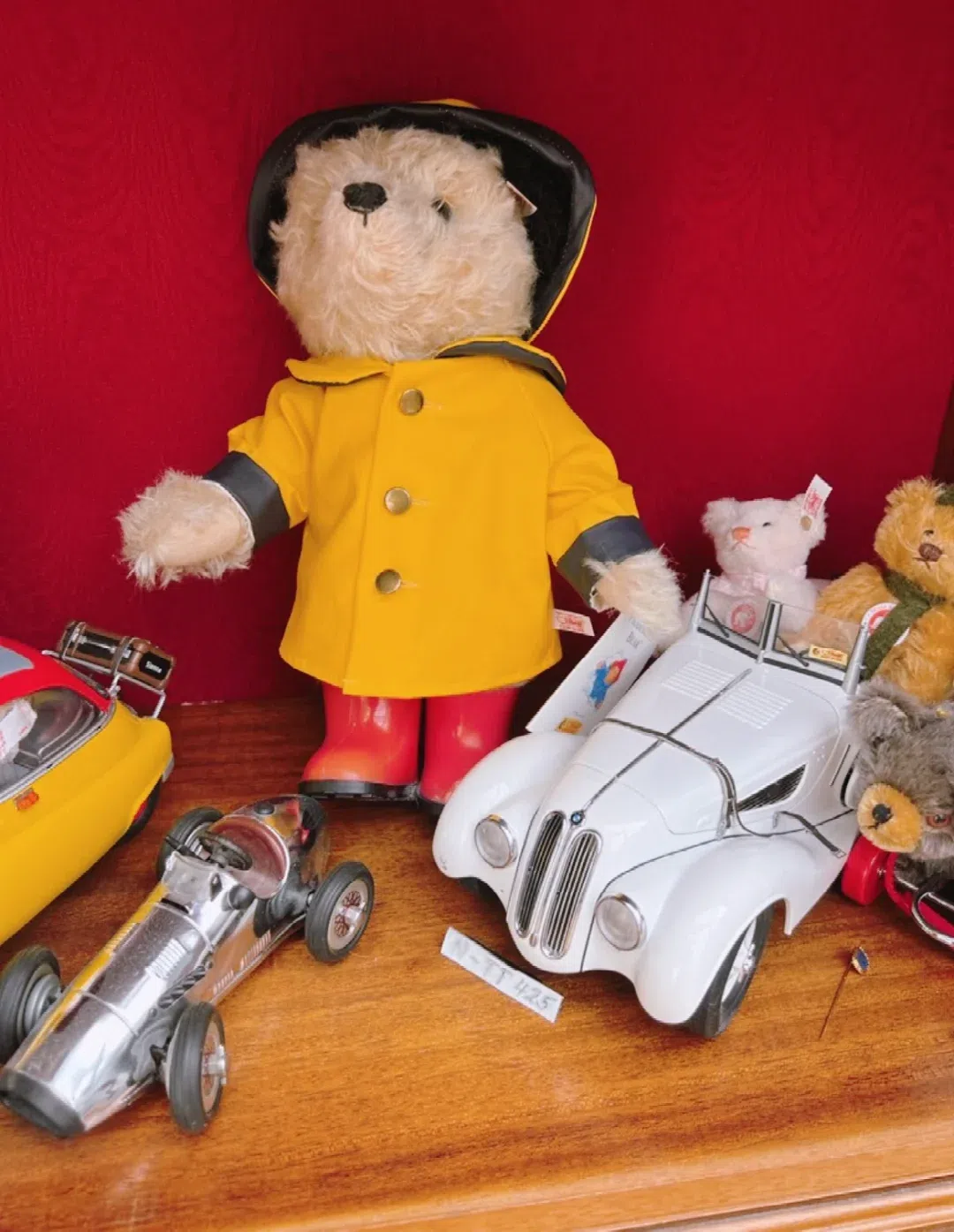 steiff收藏限量泰迪熊之各种老爷车