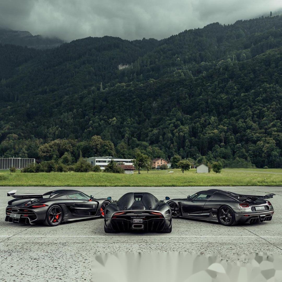 knc(柯尼塞格裸碳)车身的柯尼塞格one:1,regera,jesko