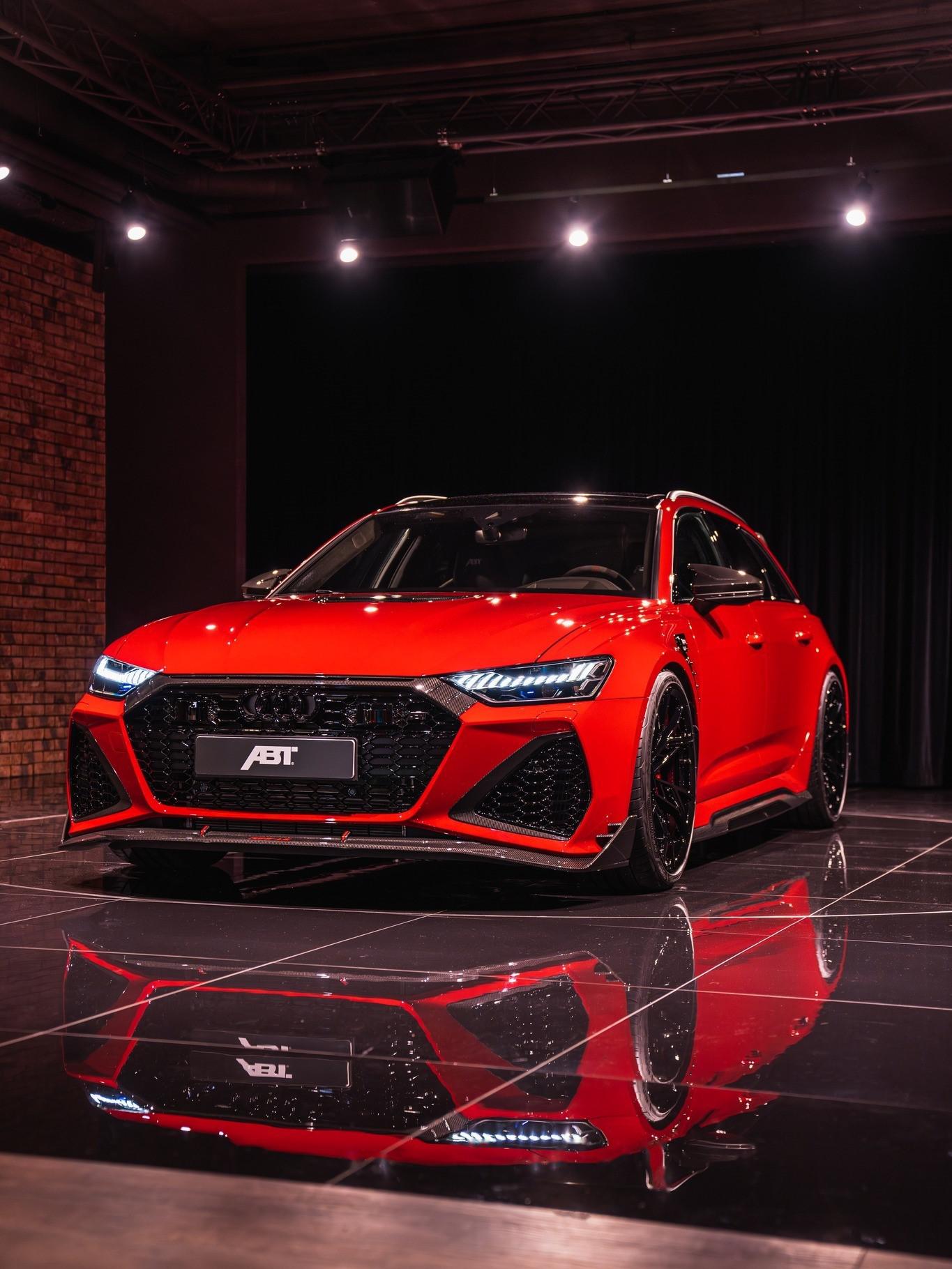 abt奥迪rs6 legacy edition米萨诺红