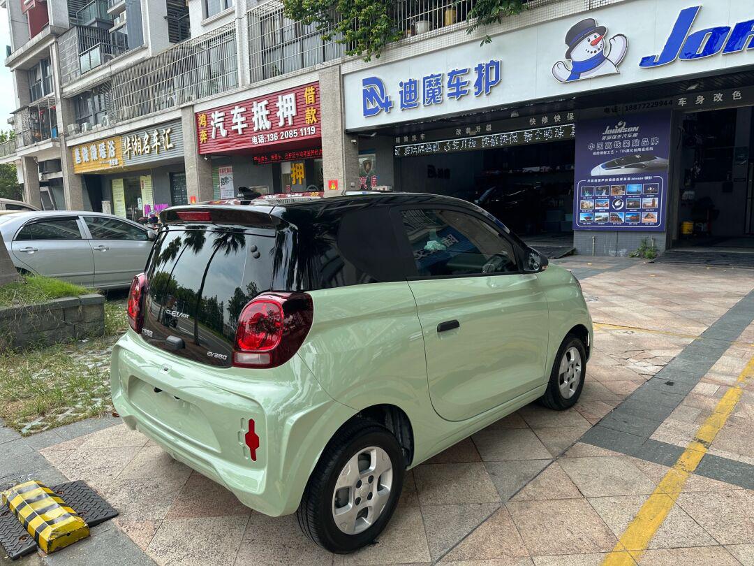 荣威科莱威改色水晶卡其绿搭配黑顶