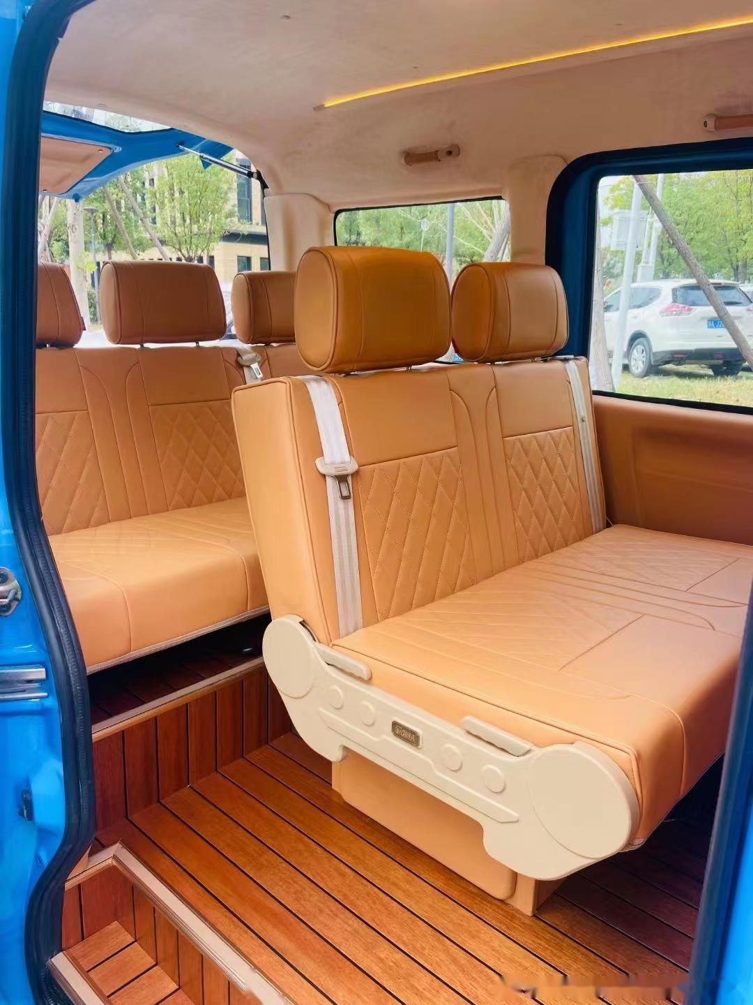 浪迪座椅改装也可以变床! 实现您的房车,床车梦!