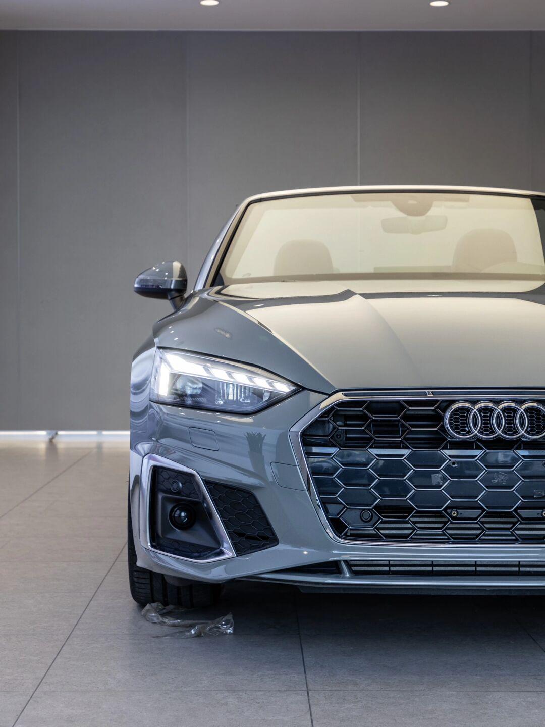 今日交付 audi a5 cabriolet 量子灰_奥迪a5社区_易车社区