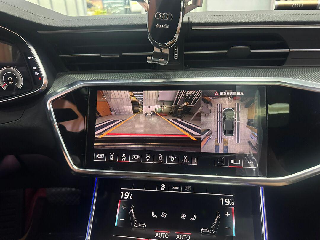 奥迪a6l改装原厂360全景影像