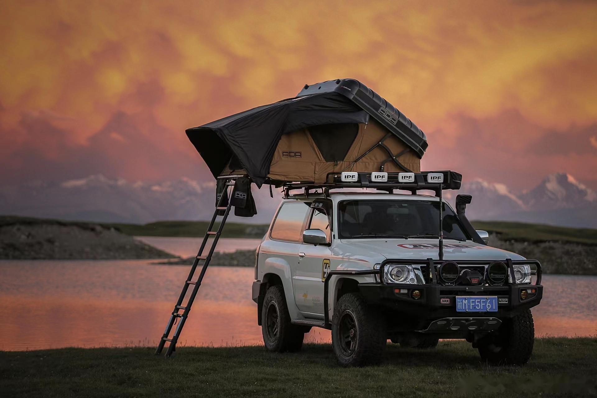 途乐y61/都市猎人车顶帐篷 途乐y61硬派越野腔调改装ada都市猎人车顶