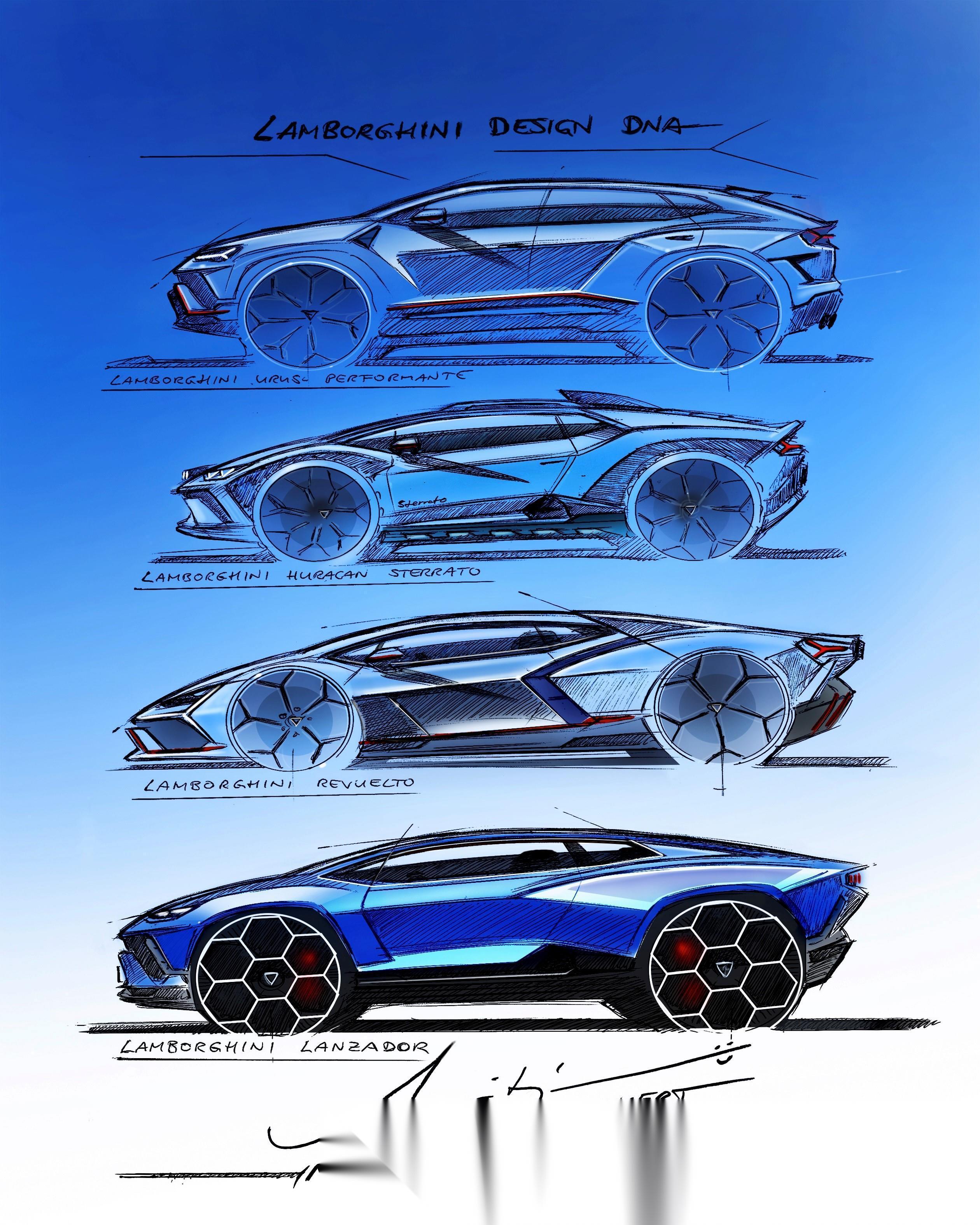 ultra gt 兰博基尼超级纯电gt 概念车设计稿 lamborghini l_汽车杂谈