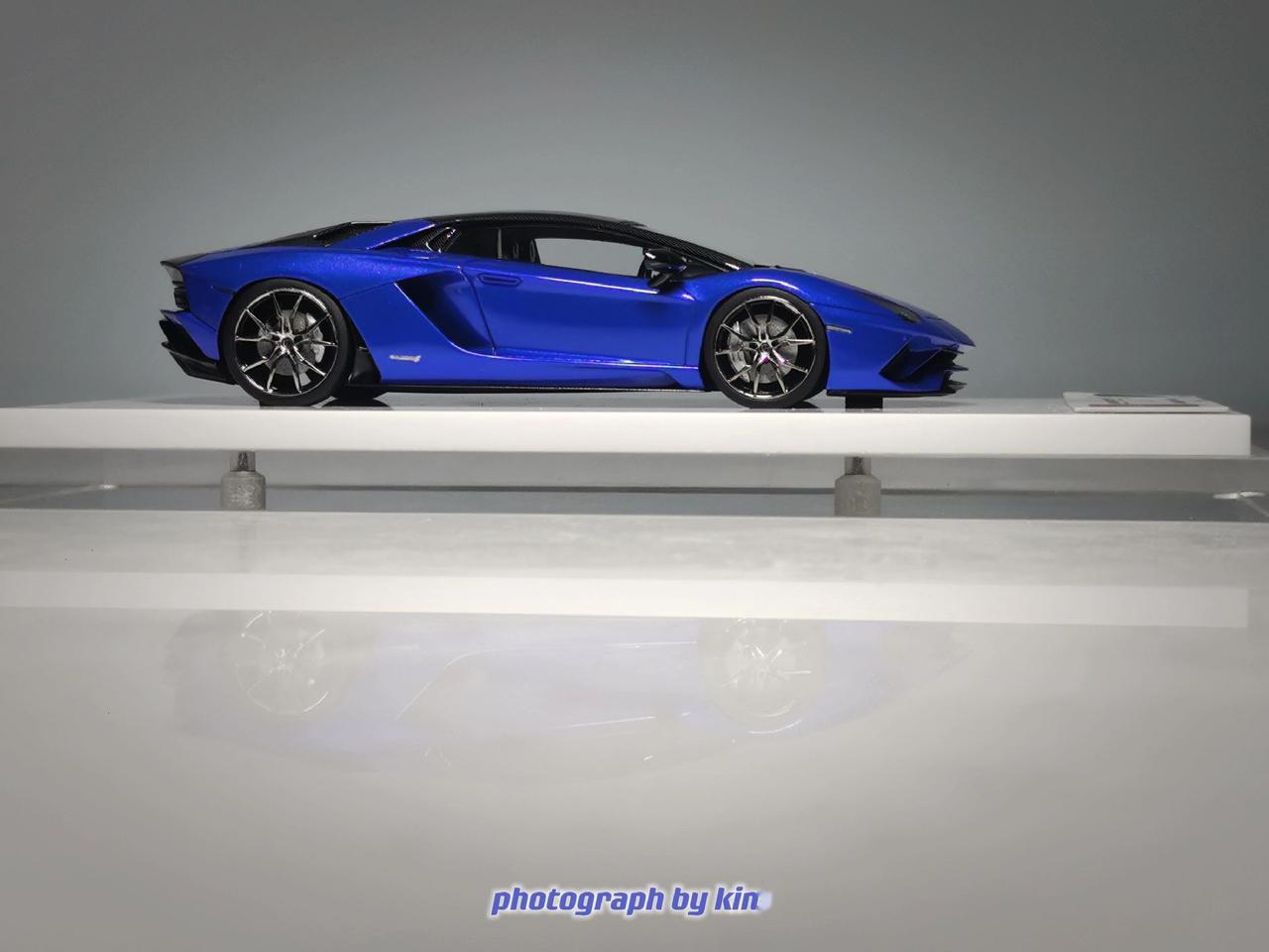 知名汽车博主强力推荐的1/43高端树脂汽车模型兰博基尼埃文塔多lp740