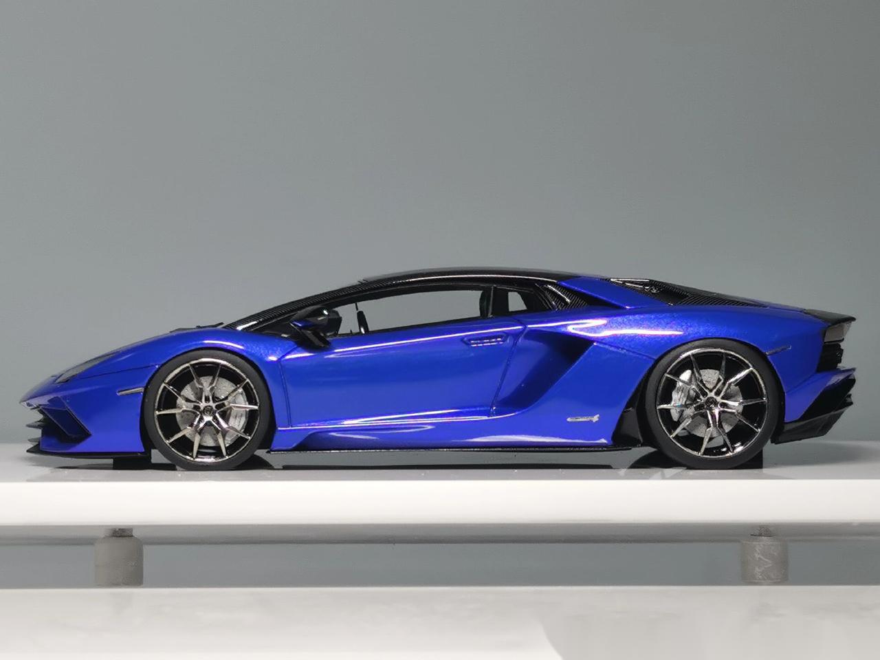 知名汽车博主强力推荐的1/43高端树脂汽车模型兰博基尼埃文塔多lp740