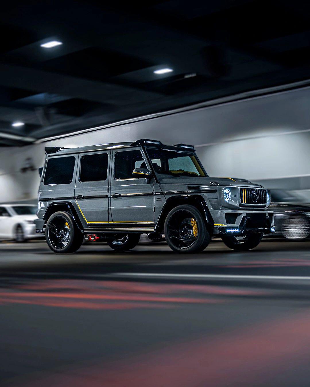 奔驰 amg g63改装超帅!