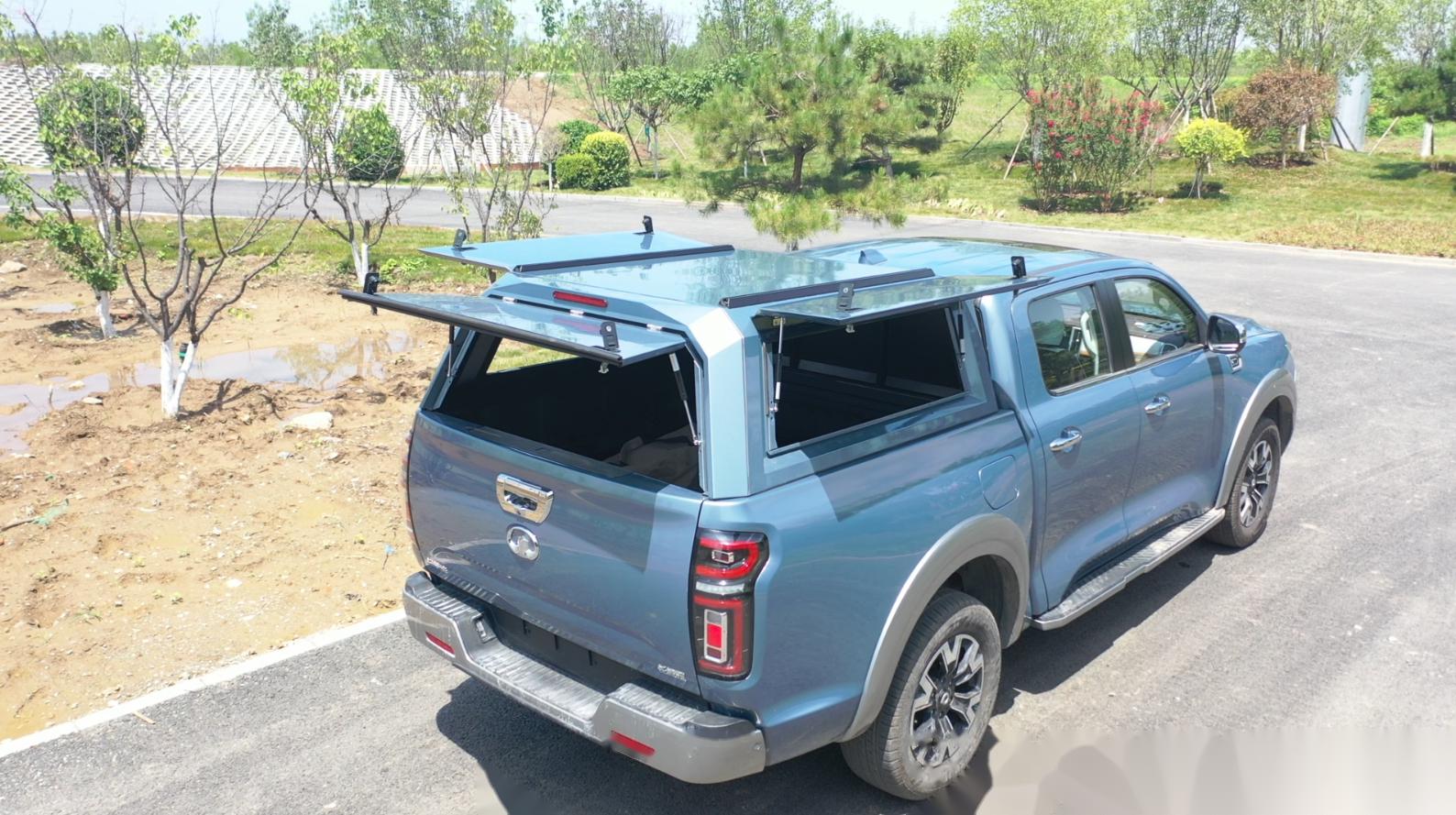 长城炮加装高盖,空间翻倍 高盖作为长城炮的常见改装项目,不仅让它