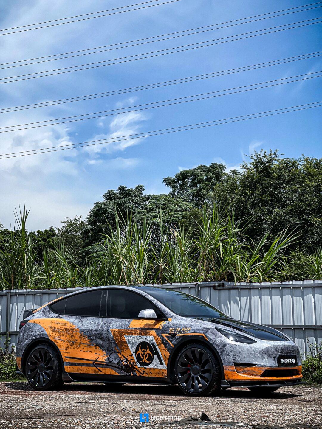 特斯拉modely末日涂装791579157915