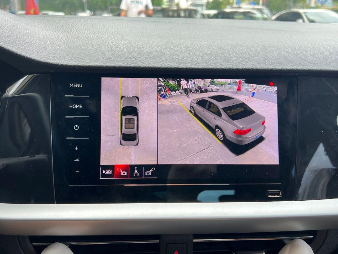 大众朗逸安装解码一体360全景影像完成73 大