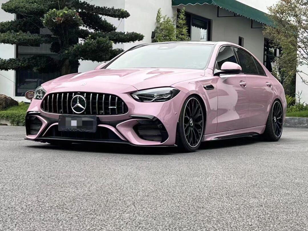 22款奔驰c级w206升级c63包围