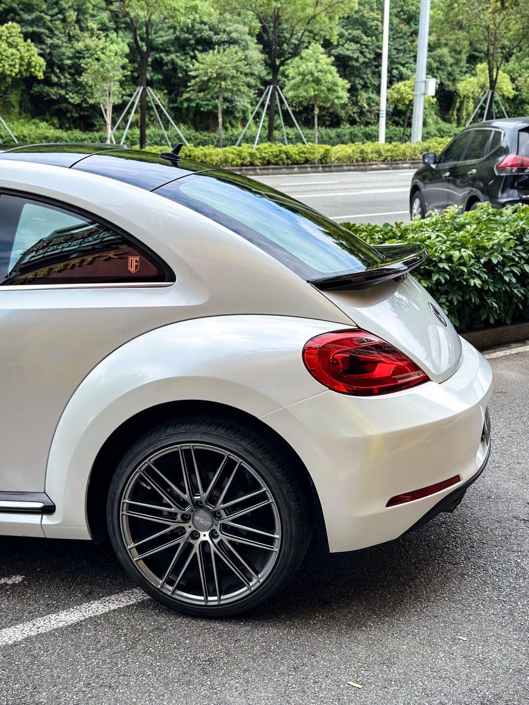 甲壳虫改色超亮金属珍珠白