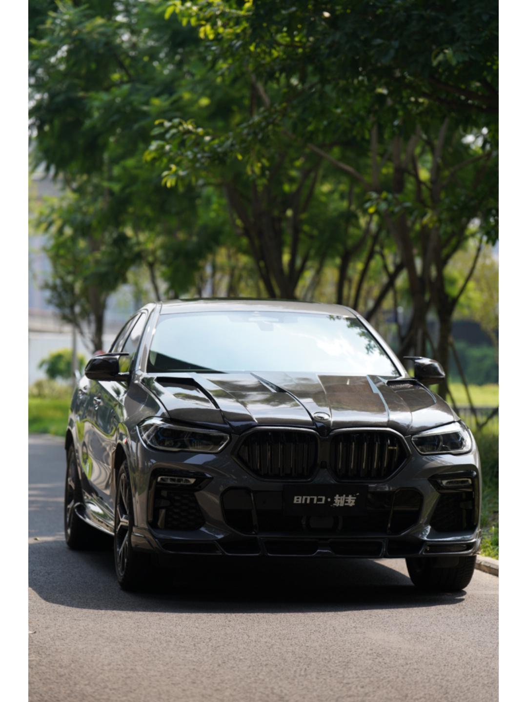 宝马x6装贴纳多灰