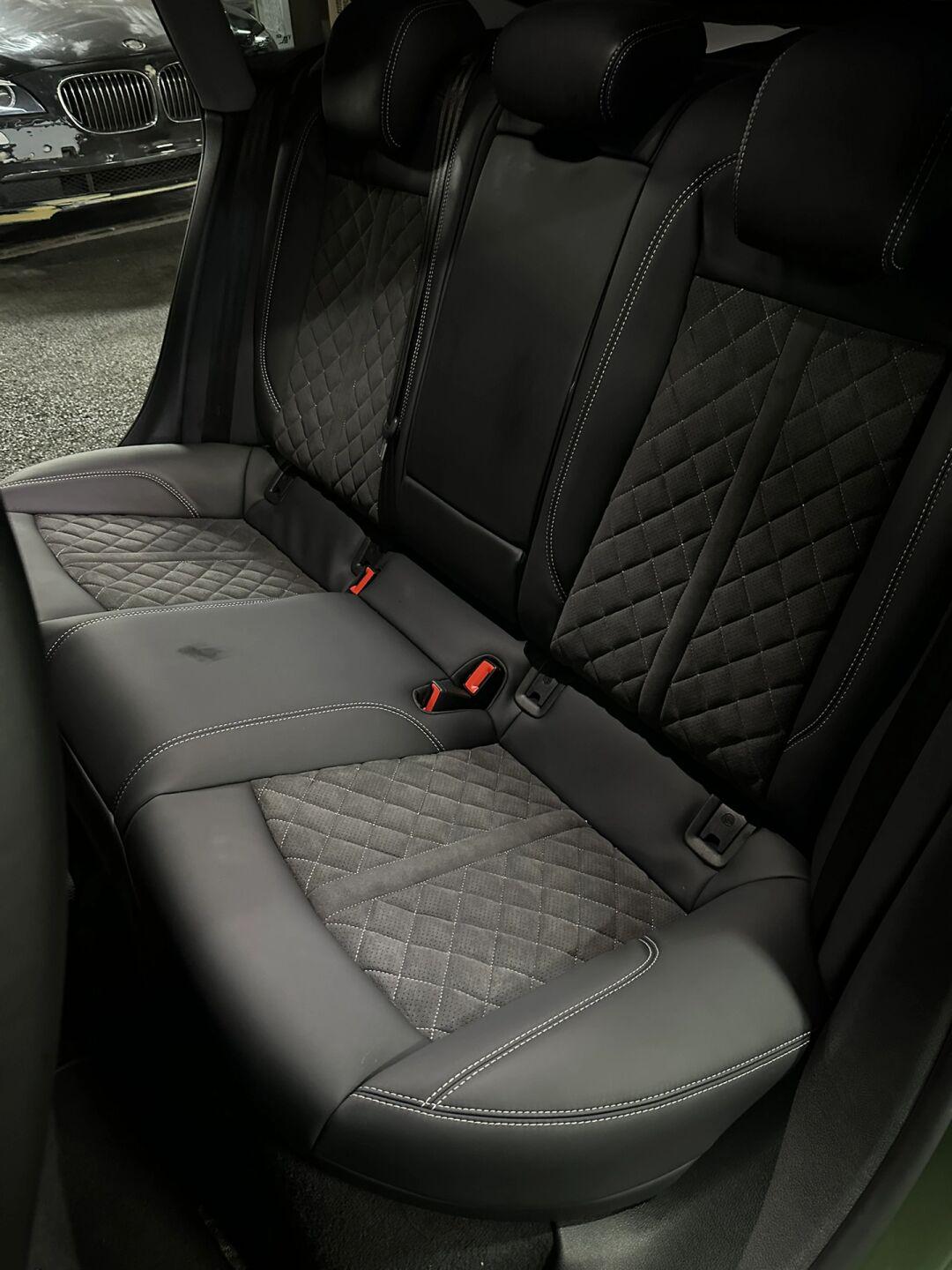 奥迪a5改新款s5座椅套件