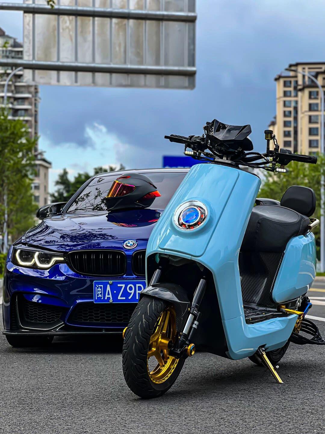 小牛电动车全套改装车壳n1s nqi n1改装外壳配件颜色可定制包邮