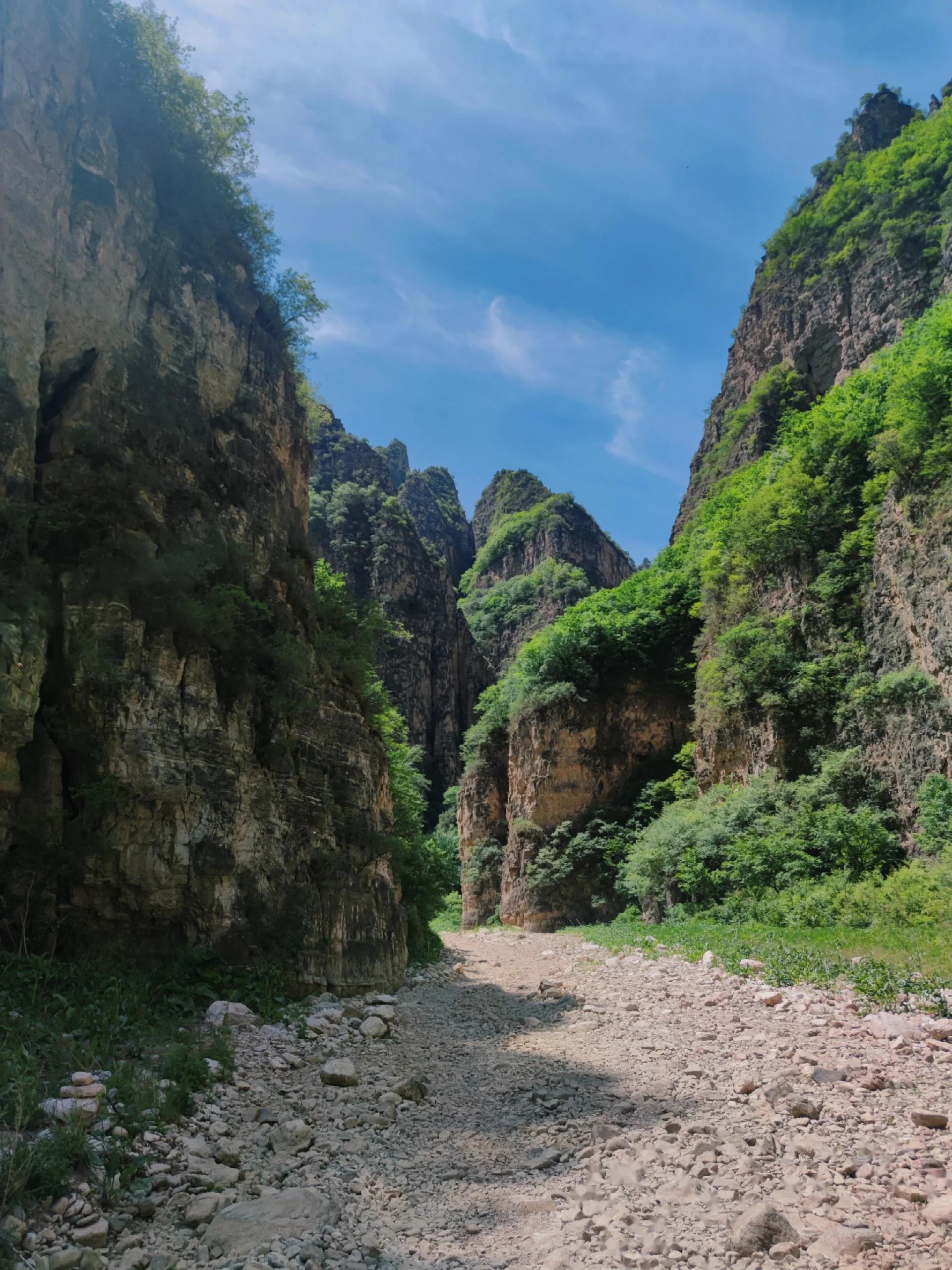 劝退帖|蔚县四十里峡穿越 难度大景色一般
