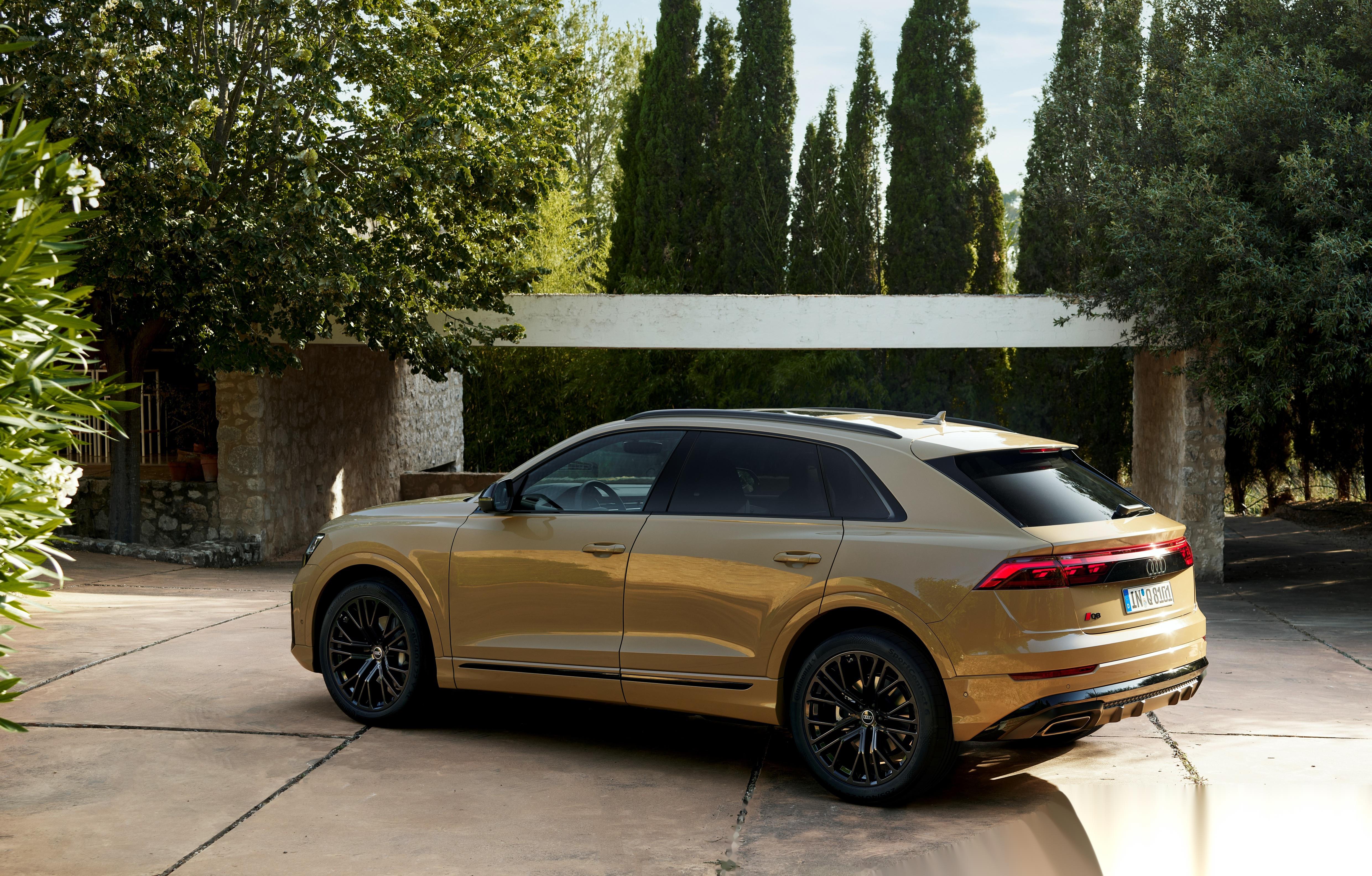 2024 audi q8 55 tfsi quattro s line 改回真排