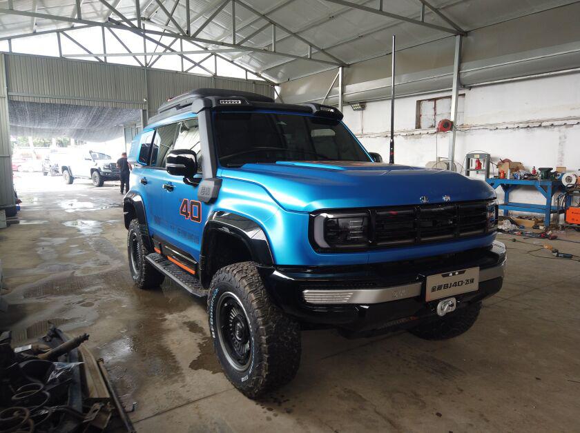 全新北京bj40改装减振套件,整体升高1.5寸