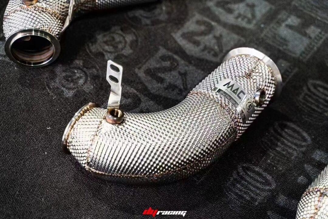 宝马x6m 4.4t f96升级 mach5 200目高流量三元催化 打通任督二