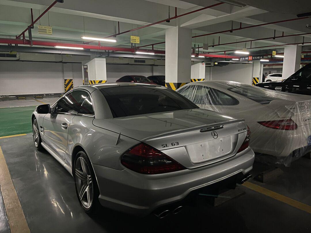 奔驰r230 sl63 amg 整备完毕入库