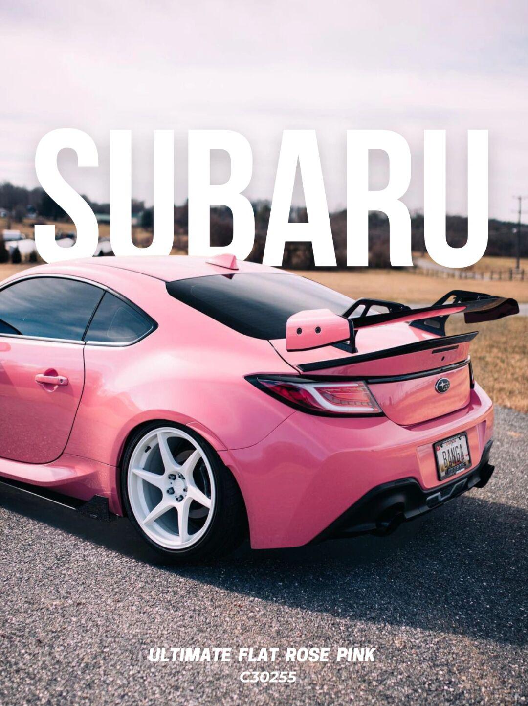 不爱粉色都说高级的蔷薇粉斯巴鲁