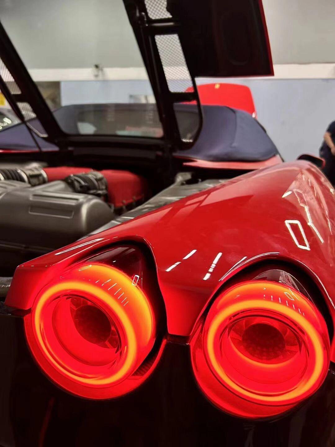 ferrari 430 spider升级led款后尾灯