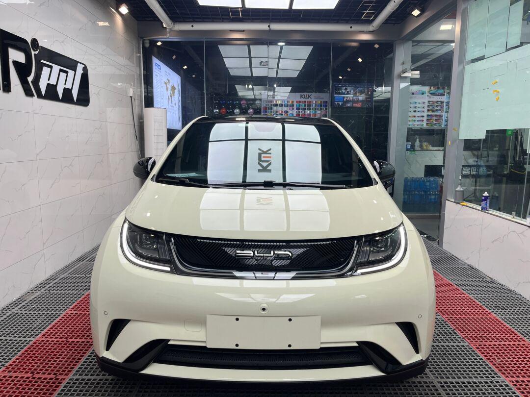 比亚迪海豚装贴纳尔ppf隐形车衣