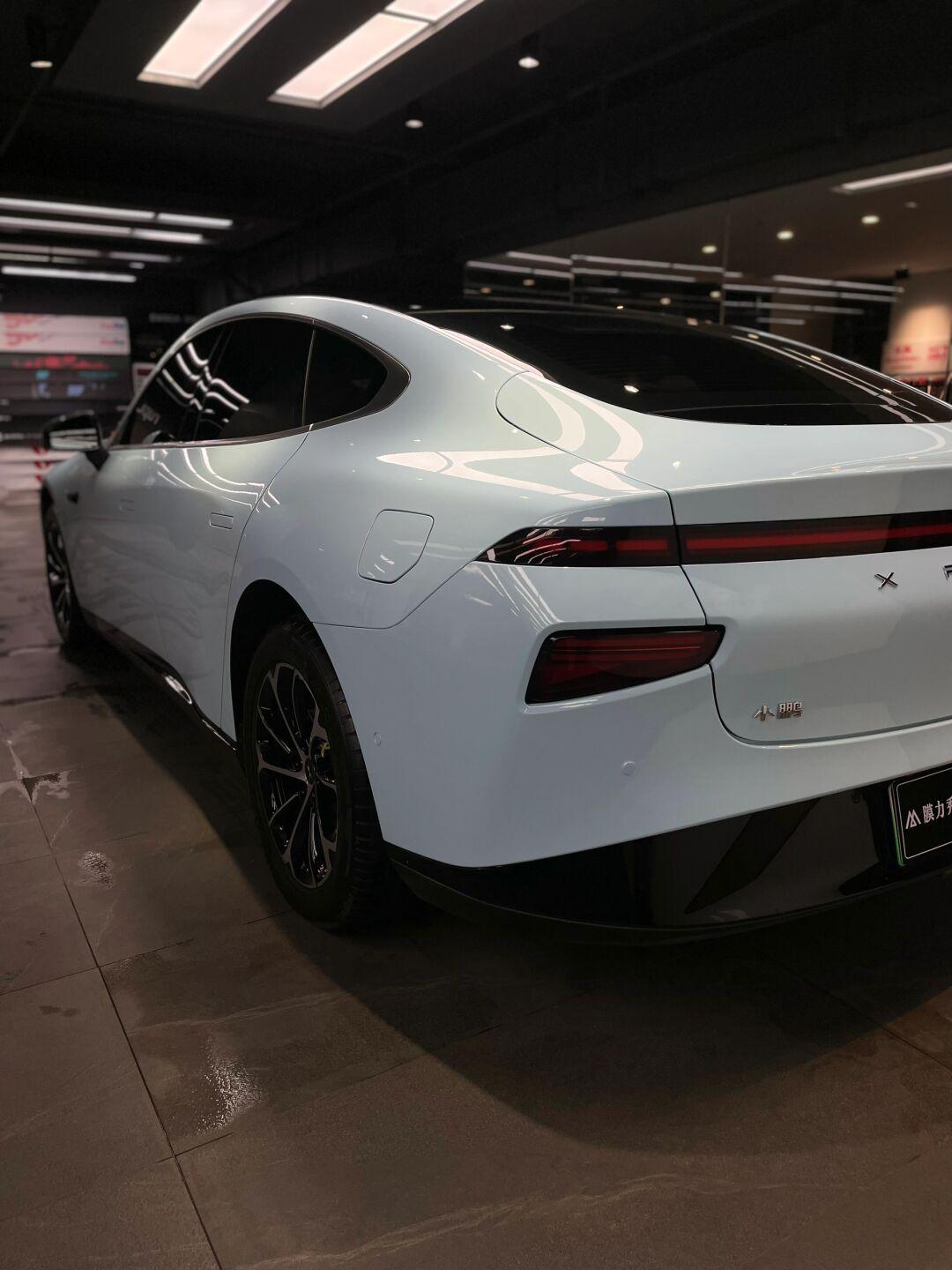 小鹏p7最佳颜色之一,耐看不油腻