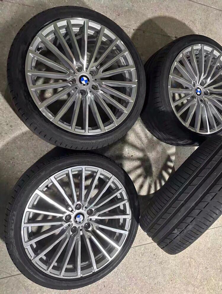 20寸宝马750li轮毂