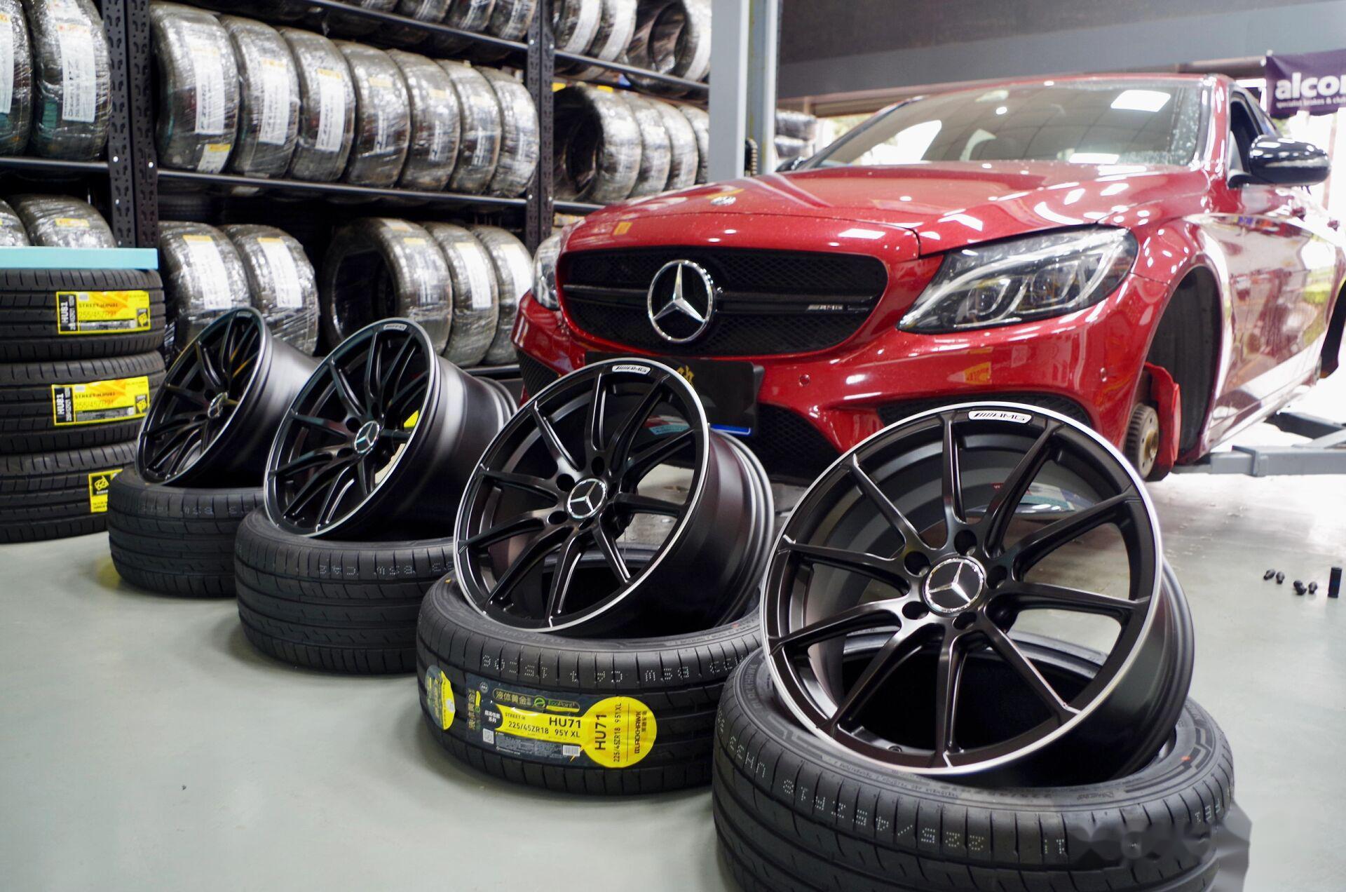 奔驰c级&黑鹰ecopoint06液体黄金轮胎 奔驰c级&黑鹰eco