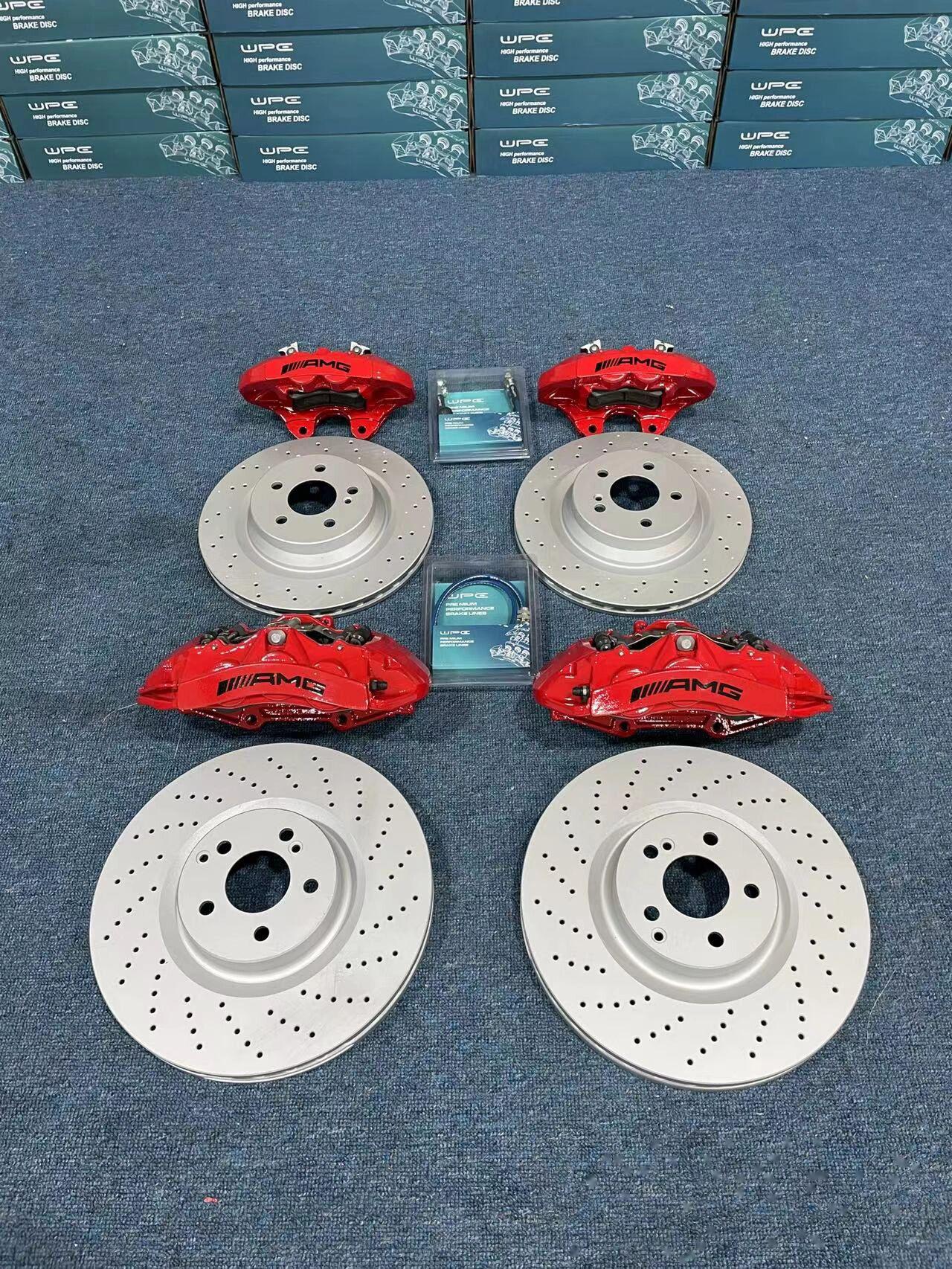 史上最全c63amg刹车卡钳科普帖 奔驰刹车卡钳改装不同于其他车型改装