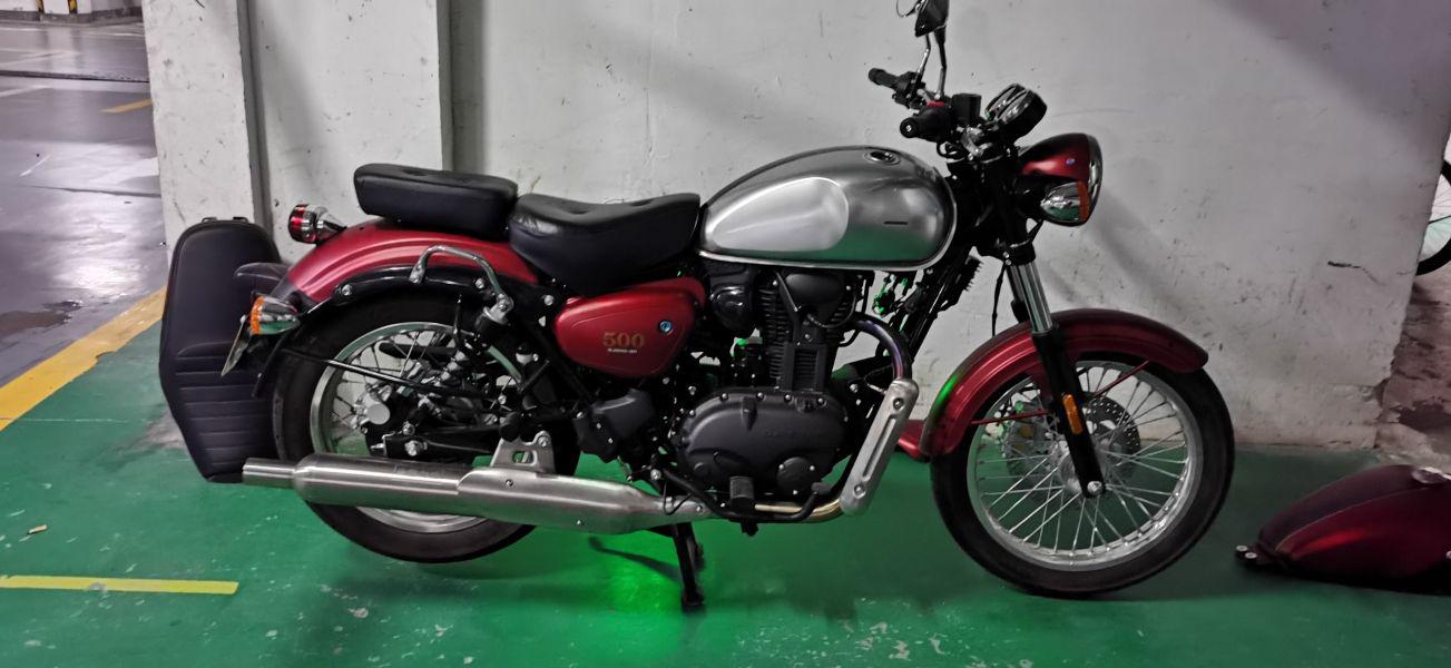 有点川崎埃斯特拉bj250味道终于不在驼背了